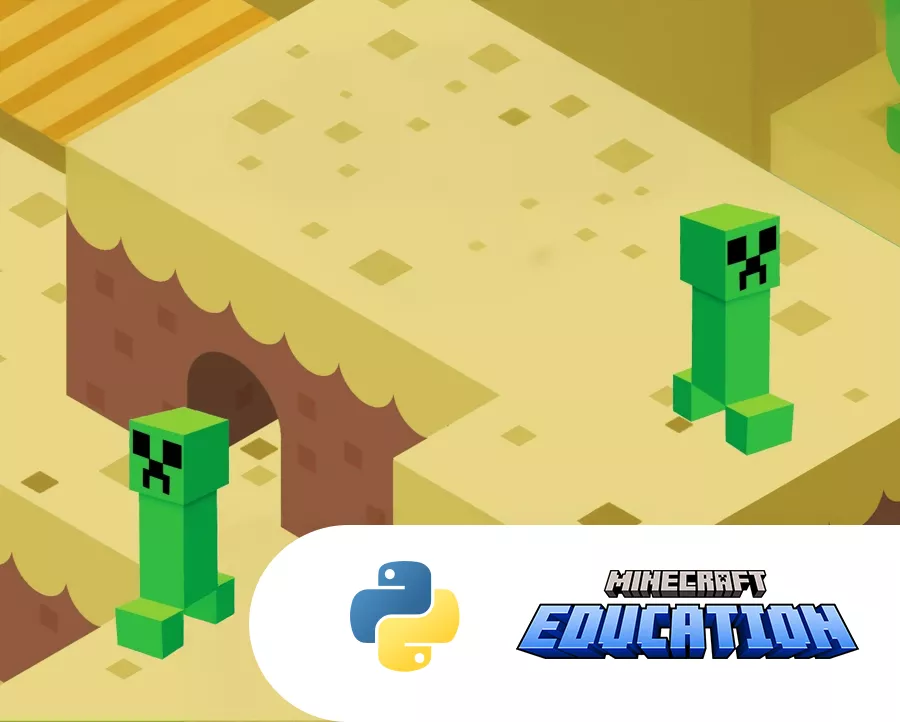 Python z Minecraftem i Roblox z Lua (kurs z elementami AI) ONLINE