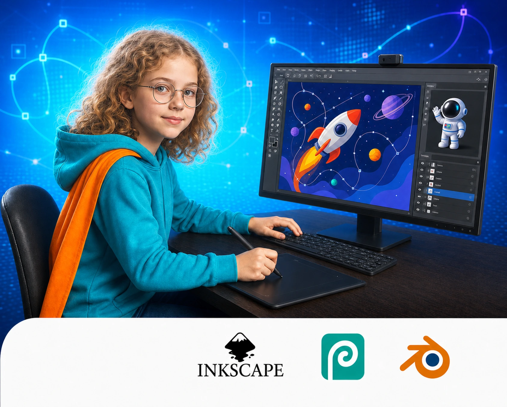 Bezpłatne zajęcia clickON - Grafika 2D