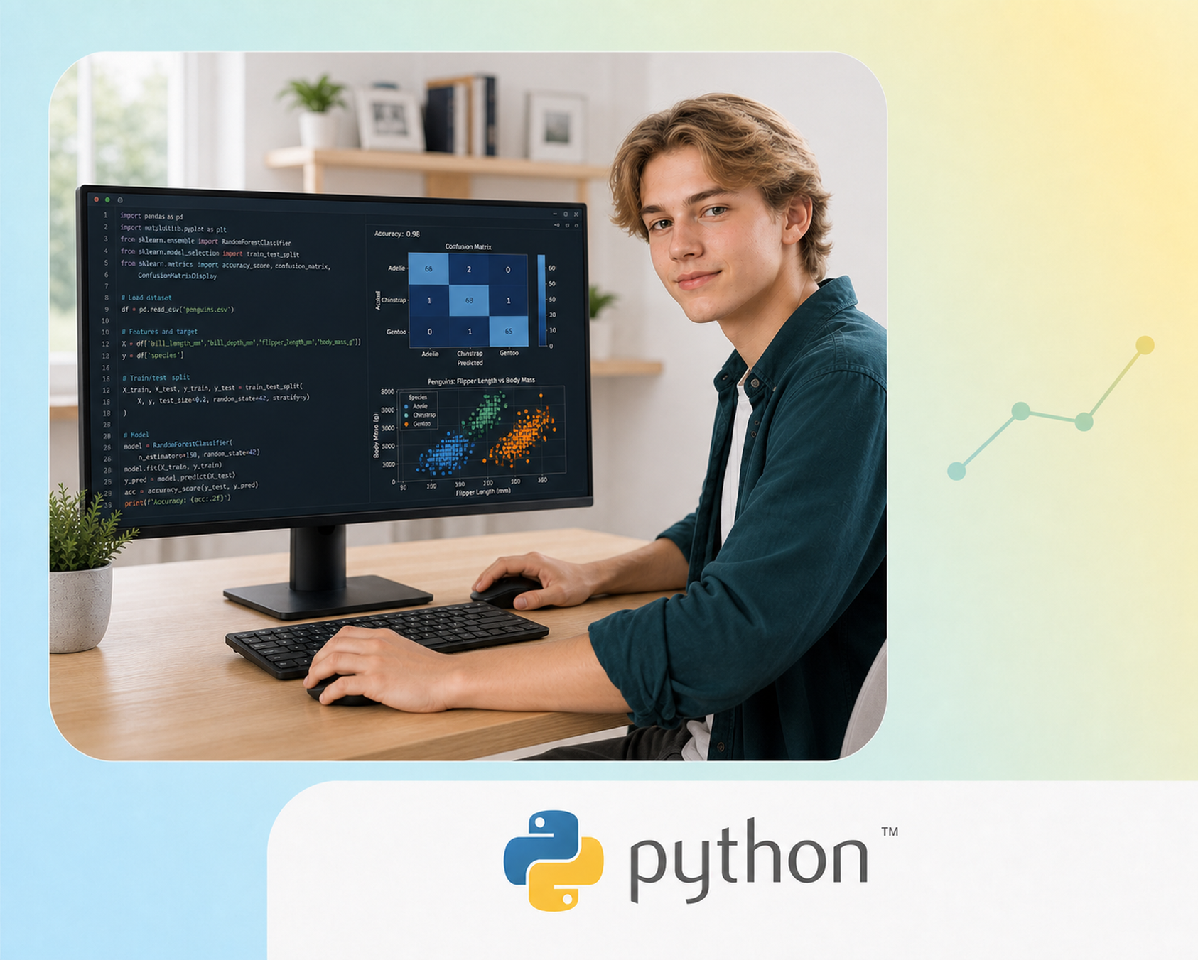 Darmowa lekcja próbna - Python z AI online
