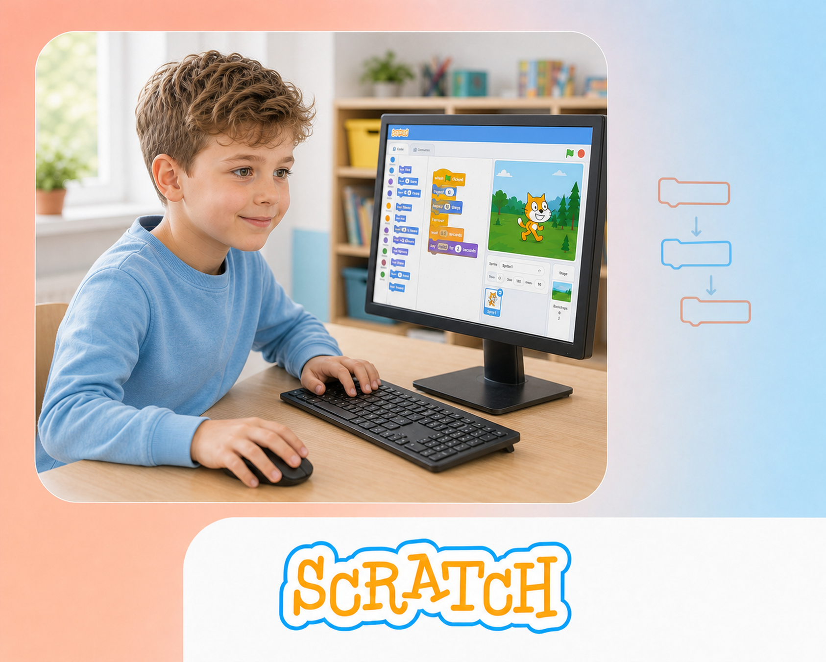 Darmowa lekcja próbna - Scratch/Minecraft z AI Online